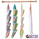 idrop 16 Mini Compartment Fabric Wardrobe Storage Organizer Hanging Bag