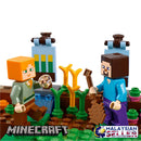 idrop 432 Pcs Minecraft Farm Cottage Colorful Creative Building Block Toy Set For Kids Children