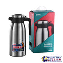 idrop 2.5 L Stainless Steel Thermos Vacuum Heat Insulation Thermal Flask Water Bottle