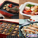 idrop DAZZI - Multipurpose Portable Electric Compact Hot Plate Set