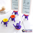 idrop FLIP-IT - Leakproof Inverted Caps Empty-It Bottle Cap Stand Kit