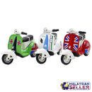 idrop Miniature Scooter Vespa Motor Handcrafted Metallic Collectibles Display (1 Scooter)