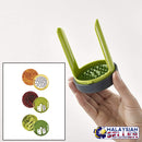 idrop 3 in 1 Multipurpose Handheld Spiralizer Food Slicer Grater