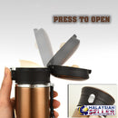 idrop 330 ml Easy Pour Stainless Steel Vacuum Thermal Flask