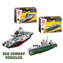 idrop Modern Army Vehicle Toy Set Building Block Toys