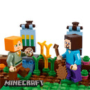 idrop 432 Pcs Minecraft Farm Cottage Colorful Creative Building Block Toy Set For Kids Children