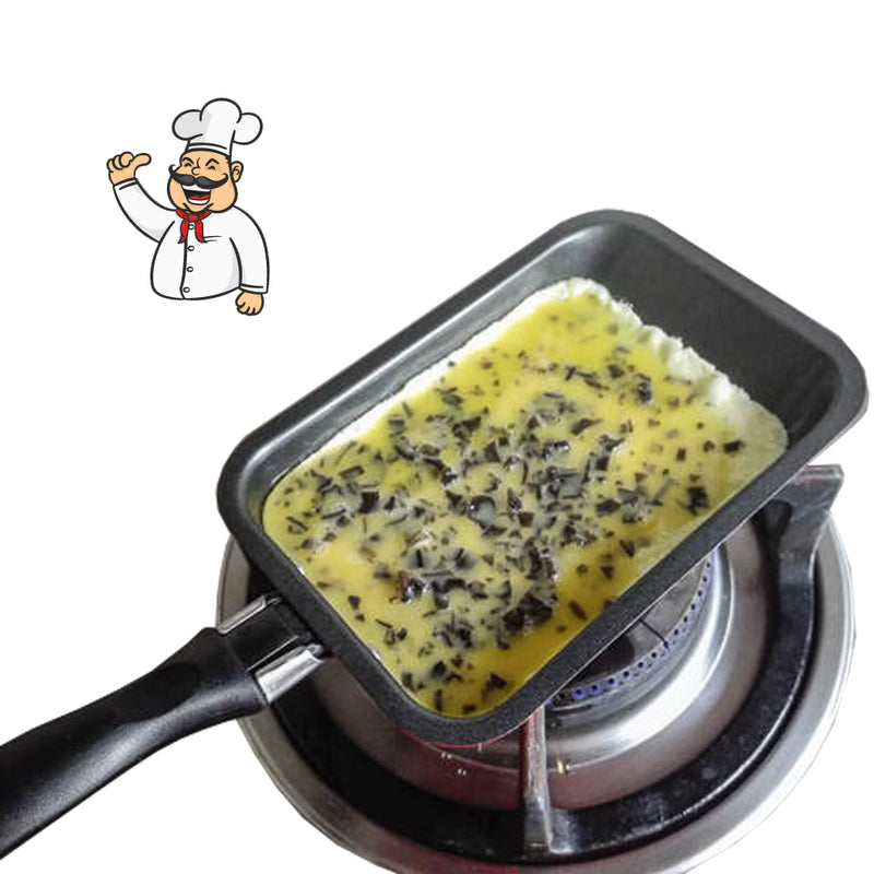 idrop Non-Stick Frying Pot Pan Fried Omelette Egg Roll Kitchen Tools