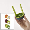 idrop 3 in 1 Multipurpose Handheld Spiralizer Food Slicer Grater