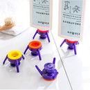 idrop FLIP-IT - Leakproof Inverted Caps Empty-It Bottle Cap Stand Kit