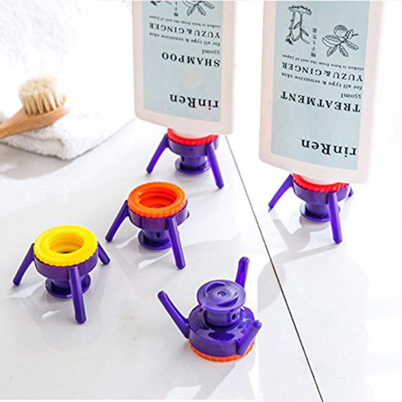idrop FLIP-IT - Leakproof Inverted Caps Empty-It Bottle Cap Stand Kit