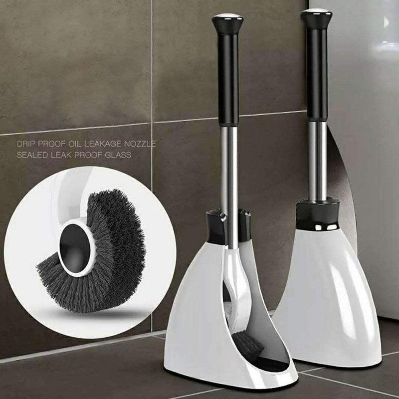 idrop Julvie Toilet Brush Set Bowl Cleaner System Bathroom Accessories