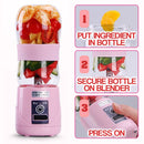 idrop 400ml Fruit & Vegetable Juicer - Mini Compact Portable Electric Juice Blender