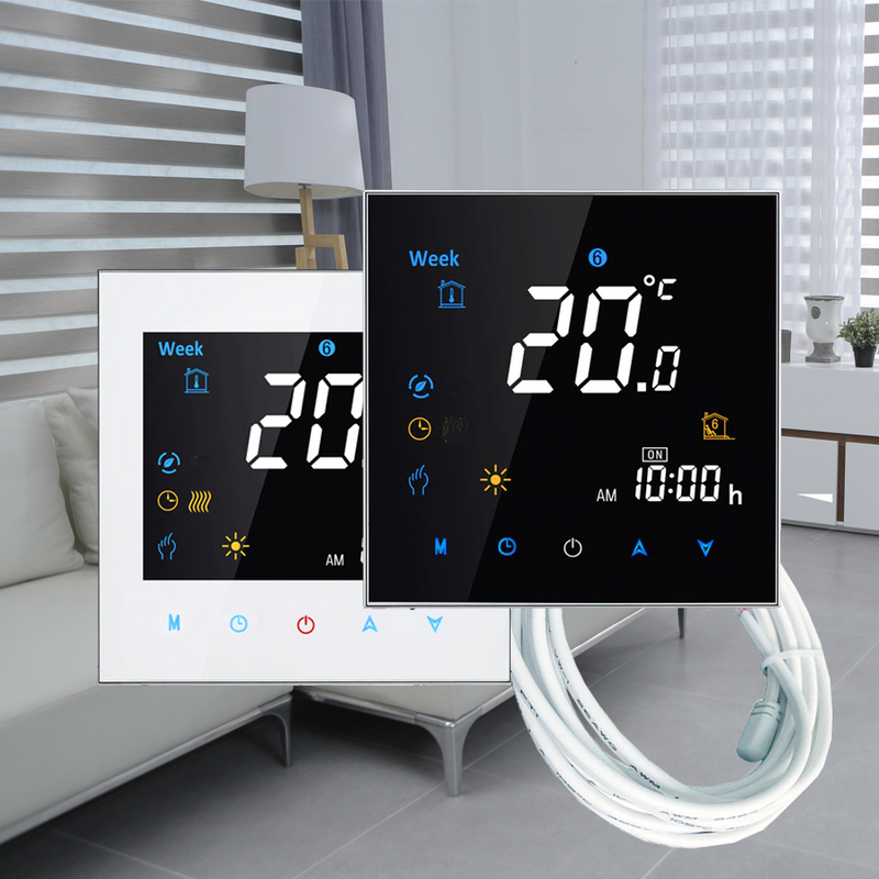 idrop Digital Programmable Color Screen Heating System for Electric Floor (BHT-3000-GB)
