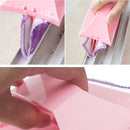 idrop Multipurpose Foldable Microfiber Window Wiping Cloths Glass Cleaning Brush