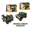 idrop Modern Army Vehicle Toy Set Building Block Toys