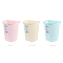 idrop Portable Hanging Eco-Friendly Wheat Straw Trash Garbage Can Bin