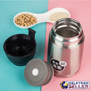 idrop 680 ml Stainless Steel Thermos Vacuum Heat Insulation Thermal Flask Water Bottle