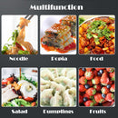 idrop Multifunction Stainless Steel Handle Kitchen Round Plate 28cm