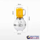 idrop Automatic Electric Portable Citrus And Fruit Juicer Blender Mixer With Glass