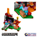 idrop 411 Pcs Minecraft Magic Portal Colorful Creative Building Block Toy Set For Kids Children