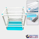 idrop Multifunction Double Deck Kitchen Draining Rack Shelf Plates Holder