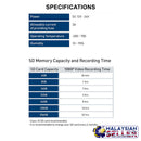 idrop HELLA - DR820 Digital Video Recorder DVR Dash Cam (Wi-Fi) 2 Channel Full HD