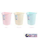 idrop Portable Hanging Eco-Friendly Wheat Straw Trash Garbage Can Bin