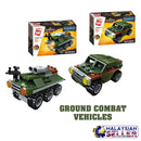 idrop Modern Army Vehicle Toy Set Building Block Toys