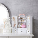 idrop Portable Multipurpose Make Up Cosmetics Jewelry Storage Box Organizer