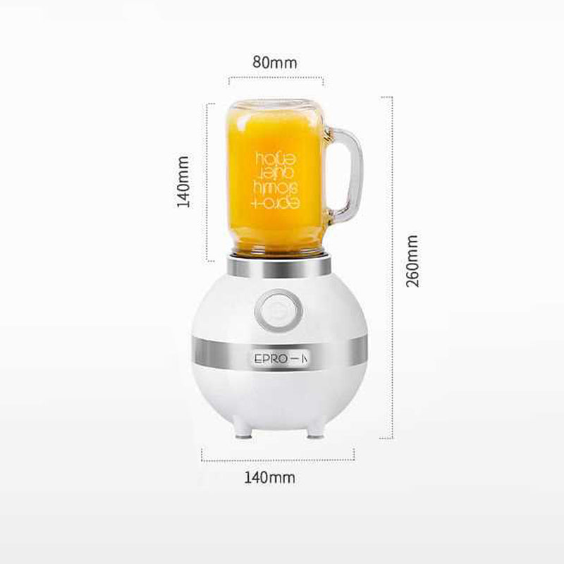 idrop Automatic Electric Portable Citrus And Fruit Juicer Blender Mixer With Glass