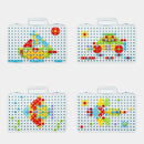 idrop 106 Pcs Carpenter Tool Box Building Block Toy Set For Kids And Children