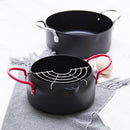 idrop 18 cm Stainless Steel Non-Stick Frying Cooking Pot Tempura Cookingware Kitchen Utensils