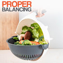 idrop Multifunction Kitchen Wash Rinse Bowl Wet Basket with Slicer & Grater Feature