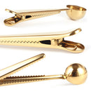 idrop 2 IN 1 Coffee Scoop Spoon & Bag Seal Clipper