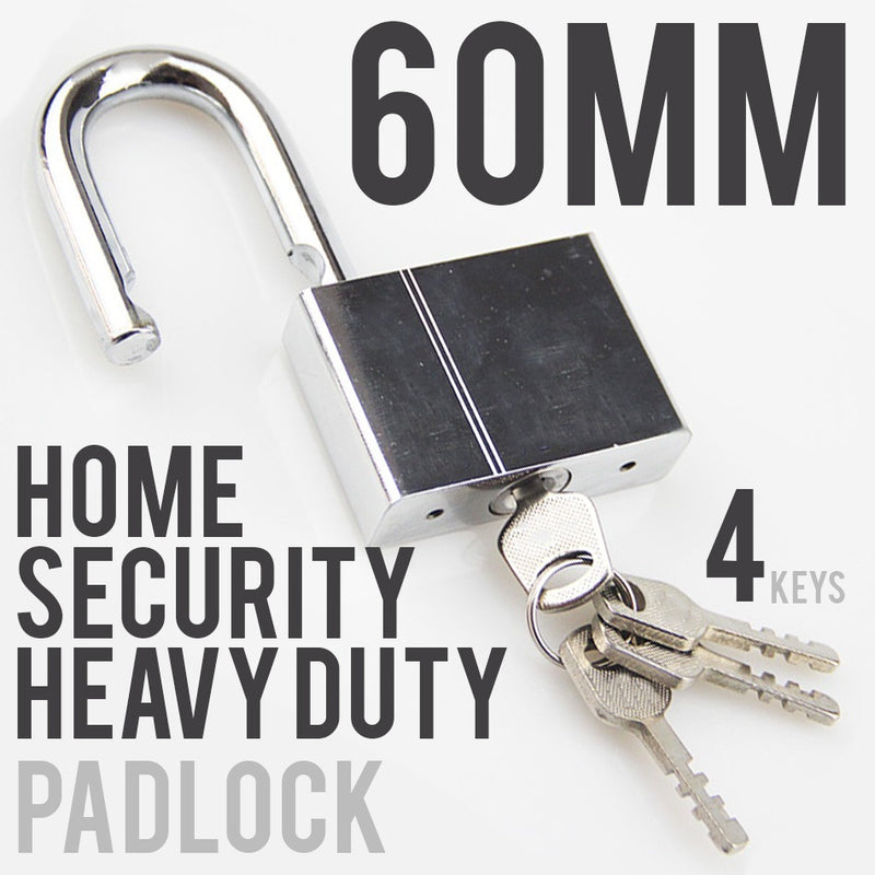 idrop 60mm Home Security Heavy Duty Locking Pad Lock