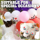 idrop [ 5pcs ] I ❤ YOU - I love You Party Celebration Balloon