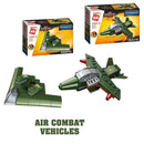 idrop Modern Army Vehicle Toy Set Building Block Toys