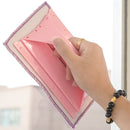 idrop Multipurpose Foldable Microfiber Window Wiping Cloths Glass Cleaning Brush