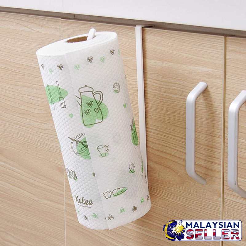 idrop Paper Towel Roll Holder Dispenser Cabinet Cupboard Under Shelf Storage Rack [ ZT-3119 ]