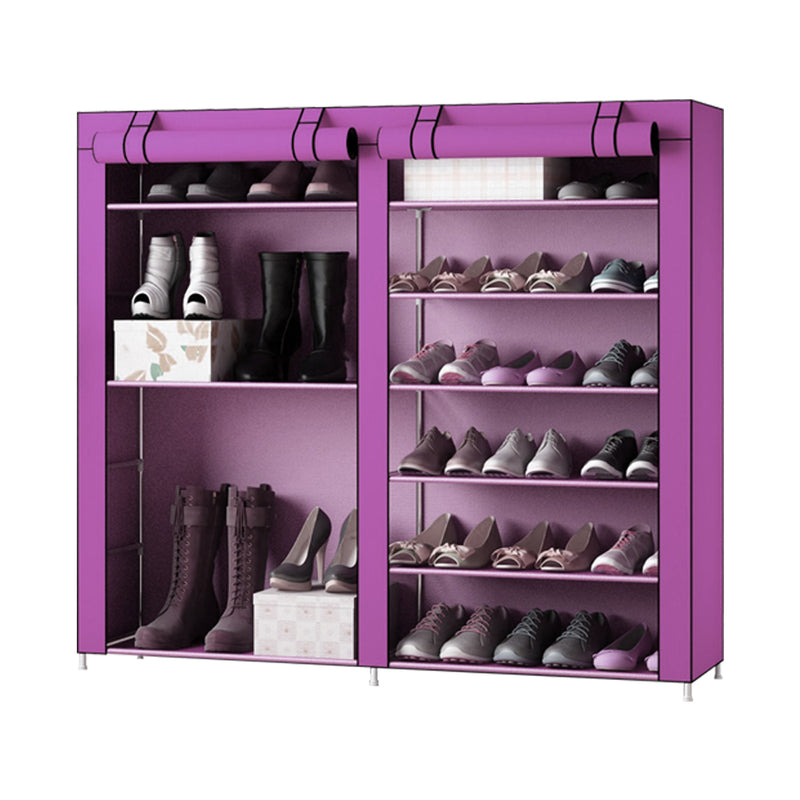 idrop Fashion Portable 9 Tier with 2-Column Shoe Rack