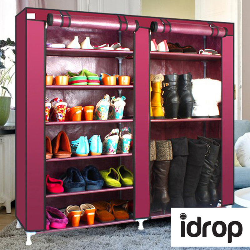 idrop 9 Tier with 2-Column Shoe Rack