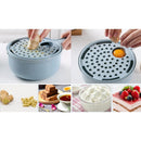 idrop Multipurpose Kitchen Tool Wheat Straw Fibre Shredder Peeler Cutter Slicer and Grater