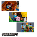 idrop 432 Pcs Minecraft Farm Cottage Colorful Creative Building Block Toy Set For Kids Children