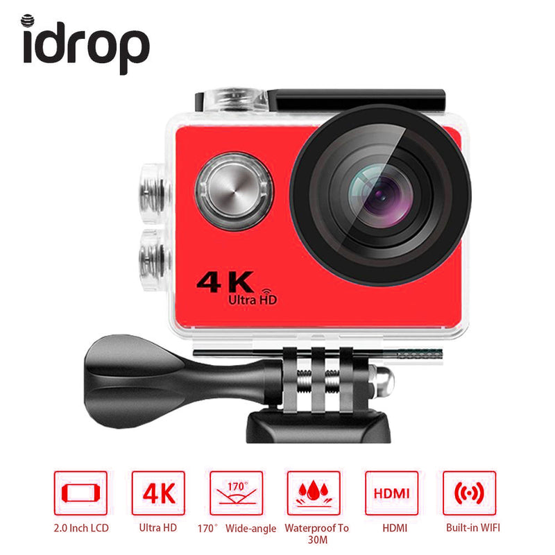 idrop R71S Action Camera 4K Ultra HD Wi-Fi Waterproof Up to 30M