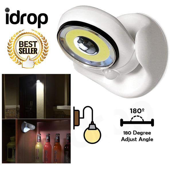 idrop NIGHT LIGHT Indoor Outdoor Motion sensor light [ 180 Degree Rotatable angle ]