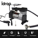 idrop Air Compressor Portable Mini Tire Inflator Pump 12 Volt Car Heavy Duty Metal