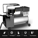 idrop Air Compressor Portable Mini Tire Inflator Pump 12 Volt Car Heavy Duty Metal