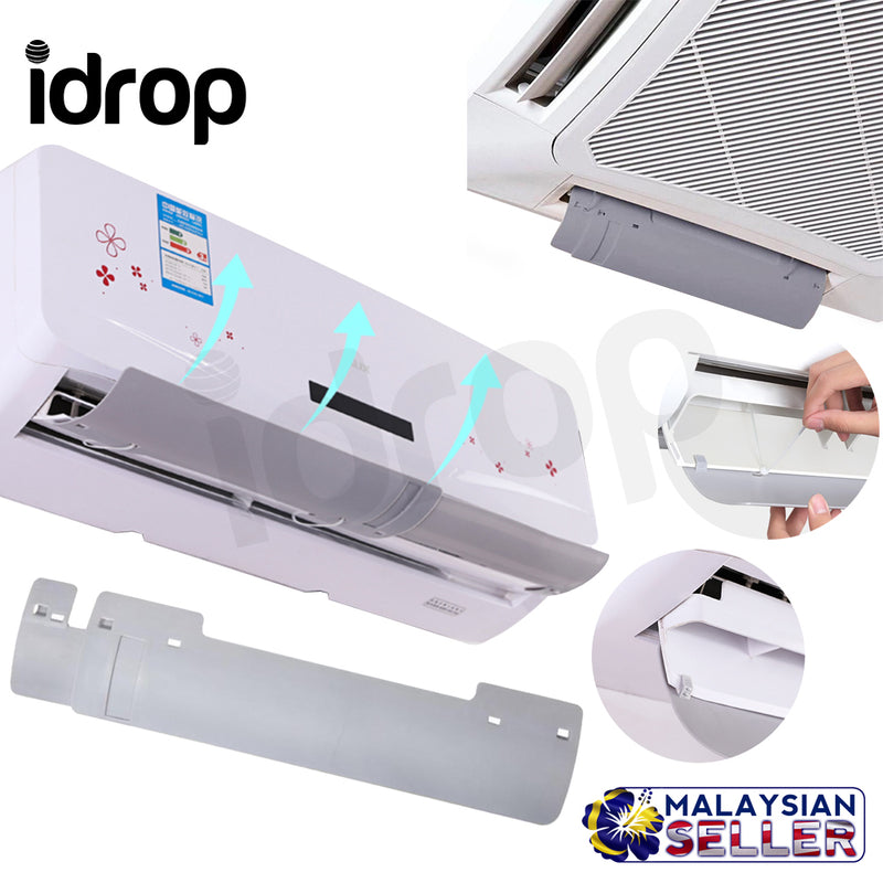 idrop Retractable Air Conditioning Anti-direct Blow Wind Deflector [43cm~76cm]