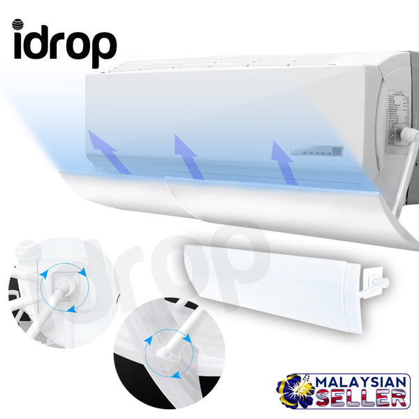 idrop Retractable Air Conditioning Anti-direct Blow Wind Deflector [58cm~101.5cm]