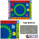 idrop Education And Learning Alphabets, Color, Numbers for Children Kids Carpet [ CP05 ]